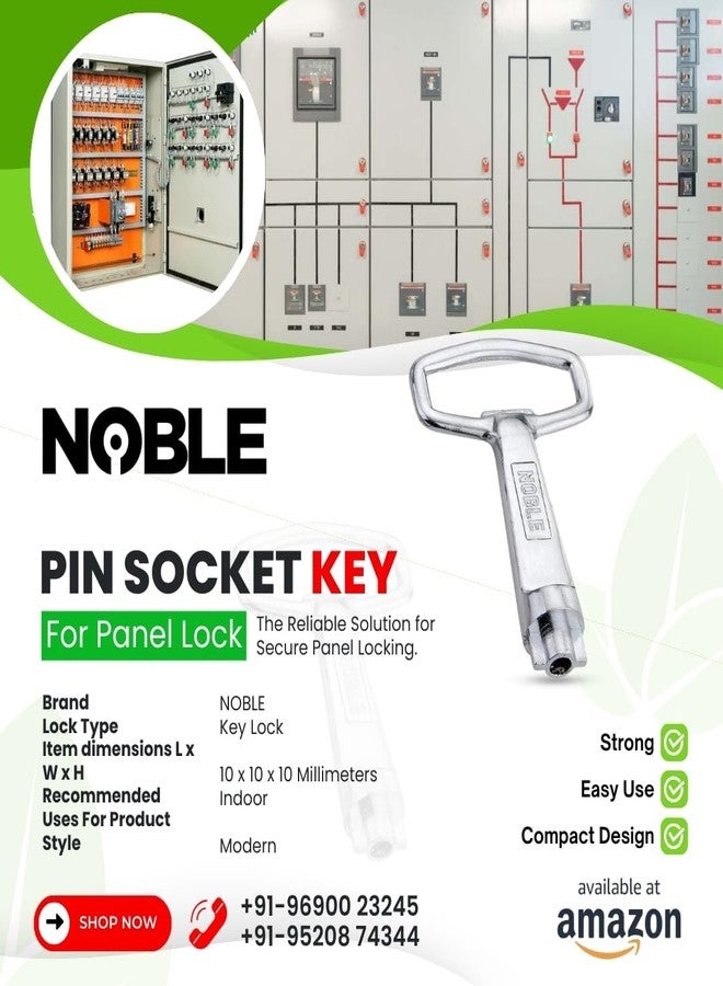 NOBLE PIN Socket Key for Panel Lock - Image 2